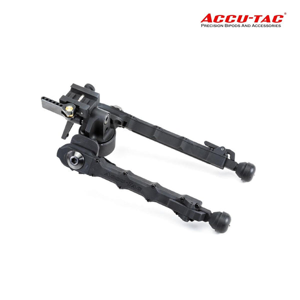 Accu-Tac PC-5 Picatinny QD Bipod Black — pan and cant precision rifle bipod