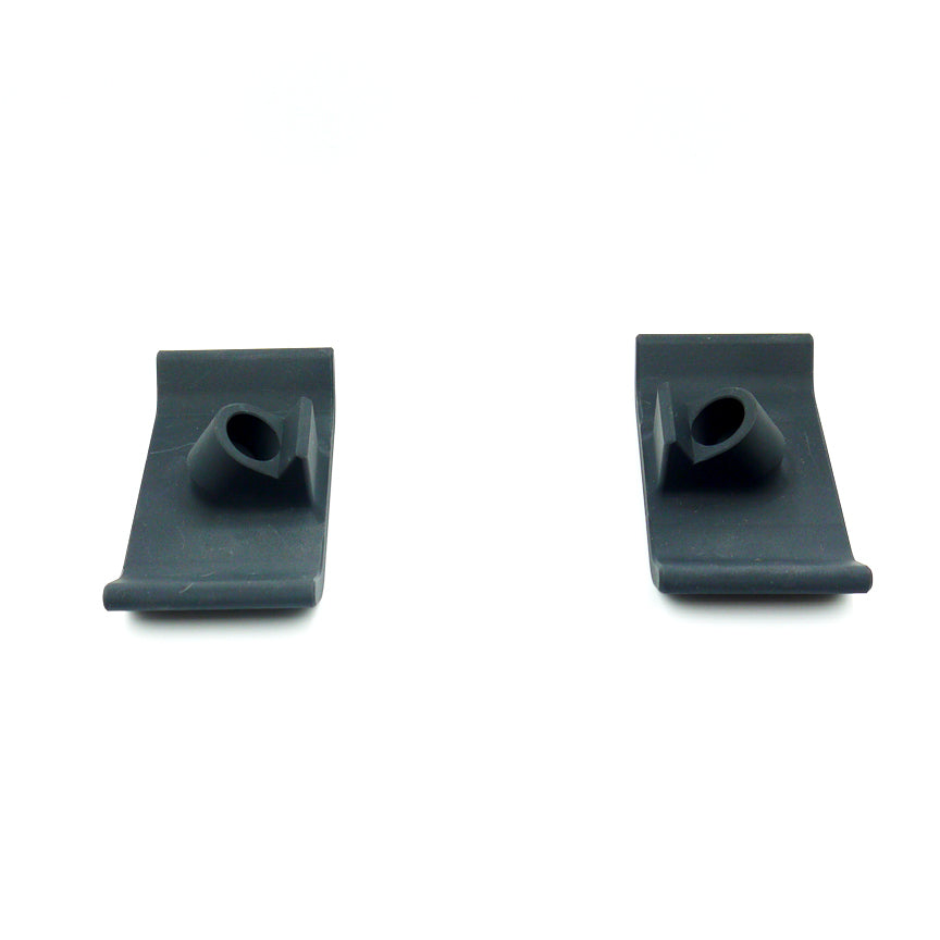 Accu-Tac Sled Feet in black, a pair of wide skid feet for Accu-Tac bipod legs