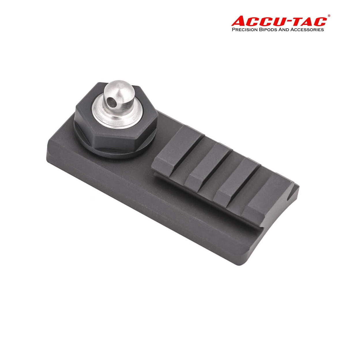 Accu-Tac Sling Stud Rail Adapter — sling stud to Picatinny bipod adapter