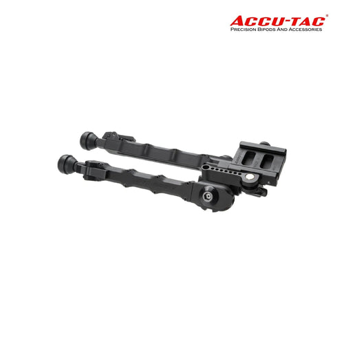 Accu-Tac SR-5 G2 Arca-Spec bipod in black with Arca-Swiss quick-detach mount