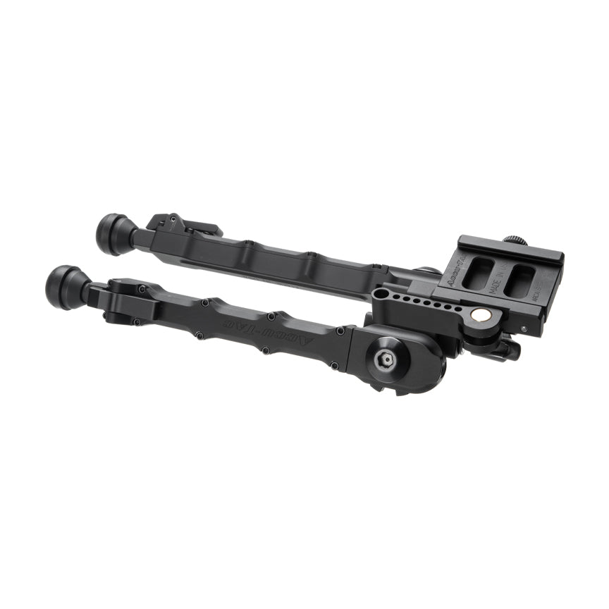 Accu-Tac SR-5 G2 Arca-Spec QD Bipod in black, machined from aircraft-grade aluminium