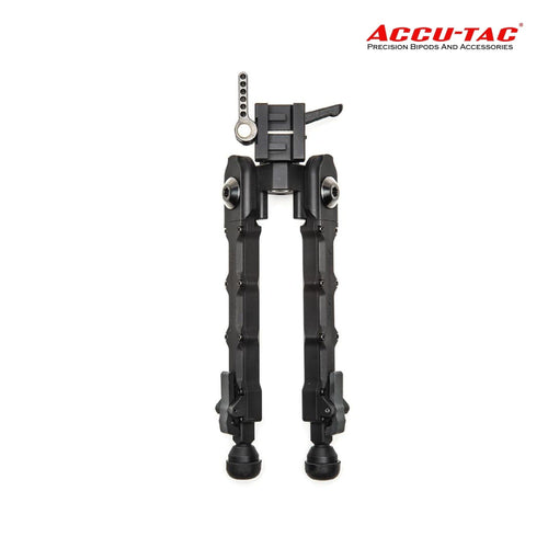 Accu-Tac SR-5 G2 bipod in black with quick-detach Picatinny rail mount