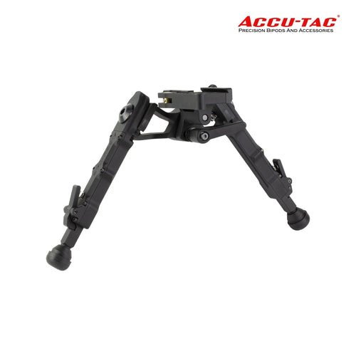 Accu-Tac WB-4 Arca-Spec QD Bipod in black with Arca-Swiss quick-detach mount