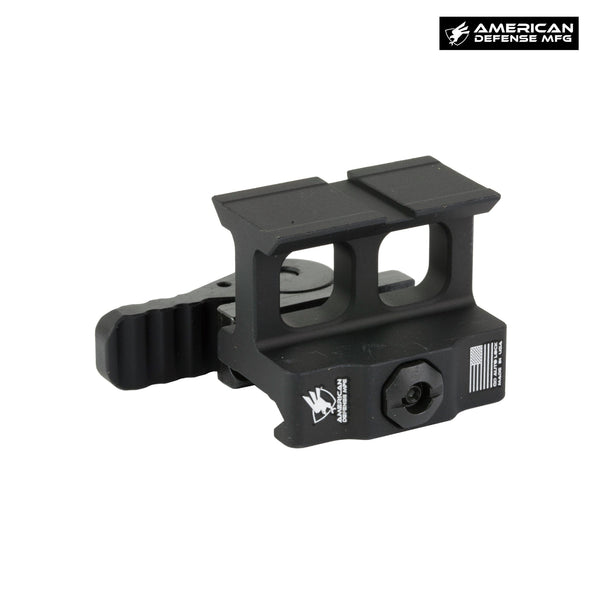 American Defense AD-509T QD mount holding a Holosun 509T at lower 1/3 co-witness height