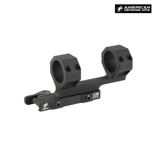American Defense AD-DELTA-C cantilever scope mount with 34mm rings at medium height