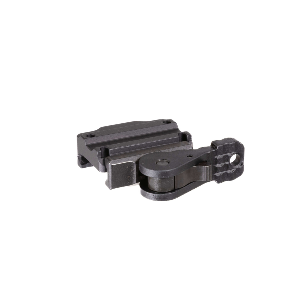 American Defense AD-MRO lightweight low-height Trijicon MRO mount with a TAC lever