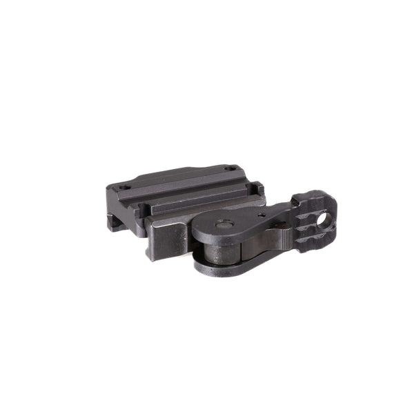 American Defense AD-MRO lightweight low-height Trijicon MRO mount with a TAC lever