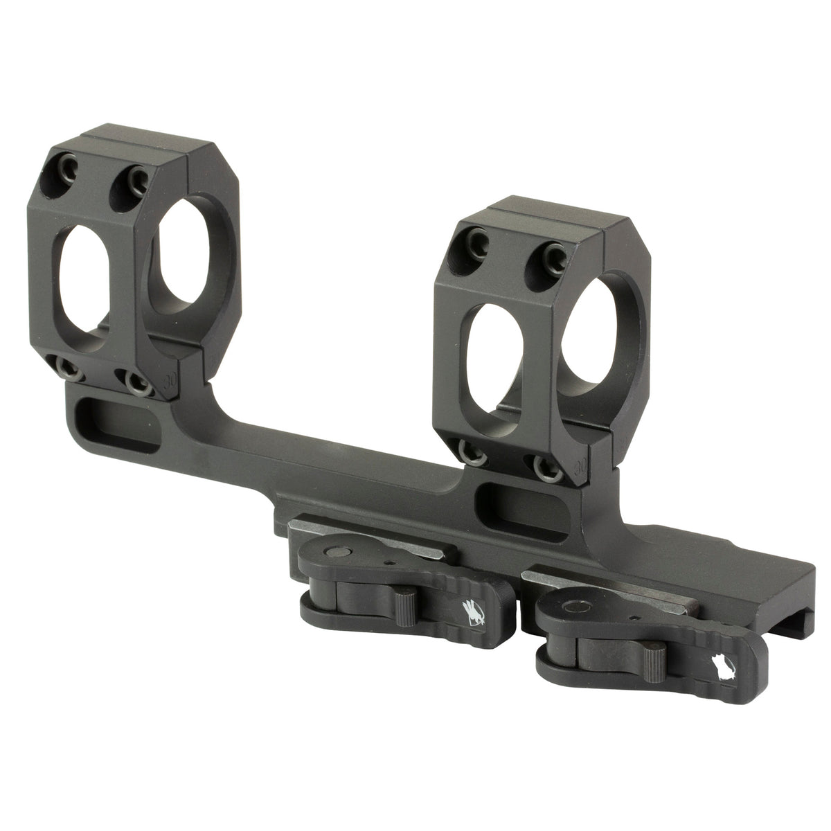 American Defense AD-RECON 30mm medium height mount with a 2 inch forward cantilever offset