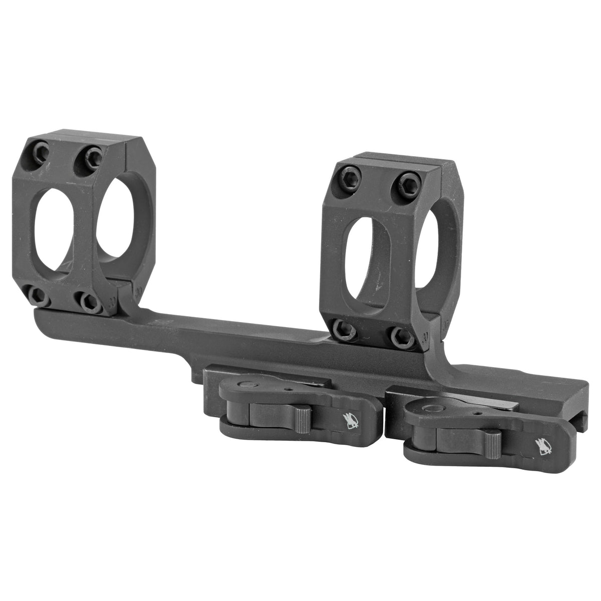 American Defense AD-RECON 30mm mount with low-profile TAC levers for Picatinny rails