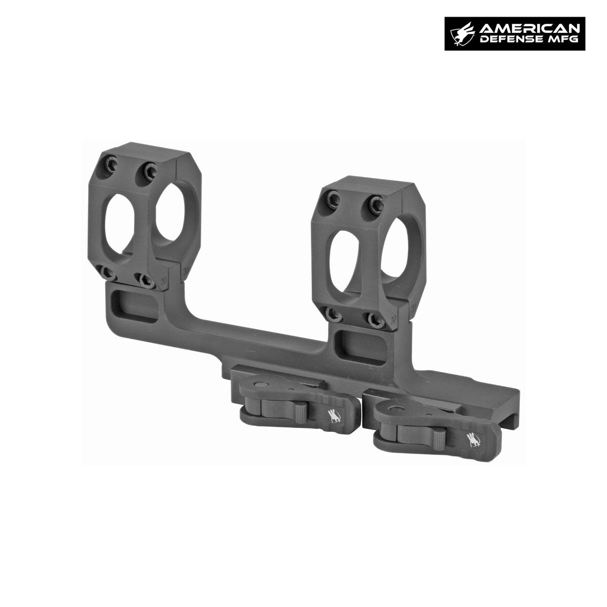 American Defense AD-RECON 30mm standard height mount with a 2 inch forward cantilever offset