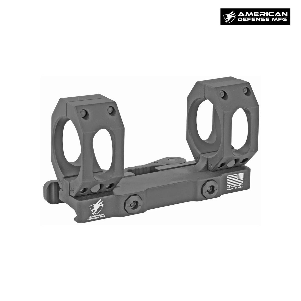 American Defense AD-RECON-SL QD scope mount with 34mm rings at super-low height