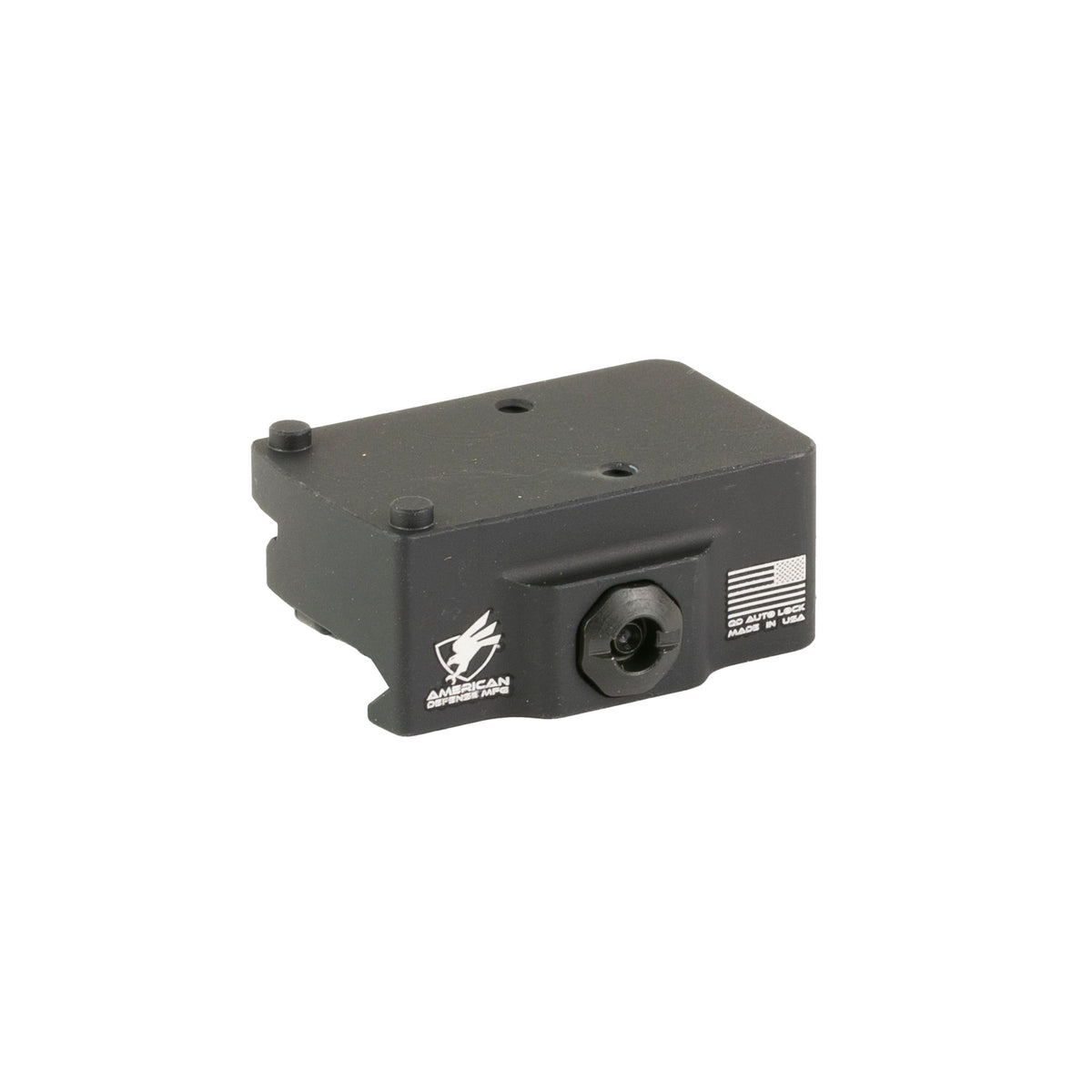 American Defense AD-RMR-LW low Trijicon RMR mount with a right-hand quick-detach lever