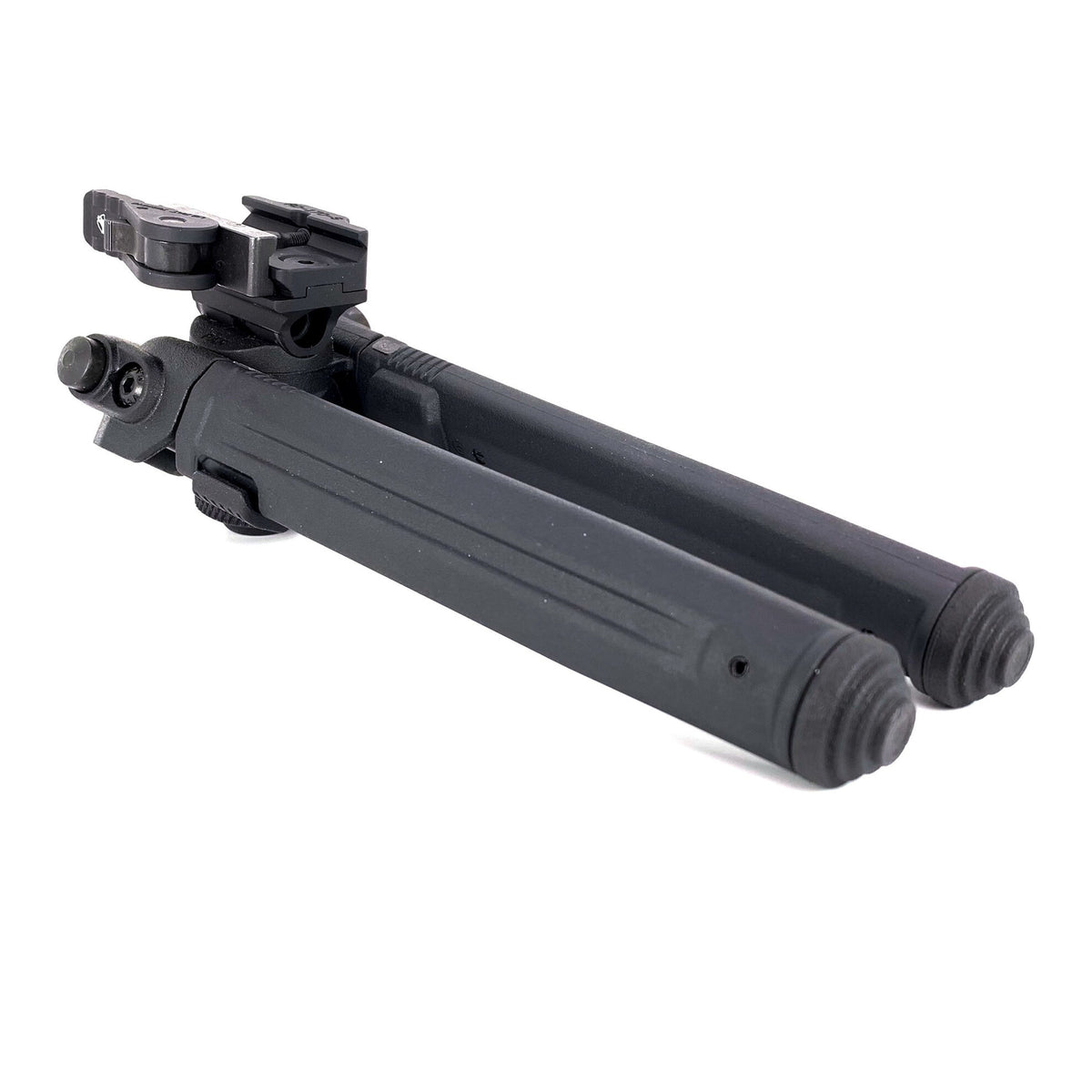 American Defense ADM-170-S Picatinny bipod base in black hard-anodised aluminium
