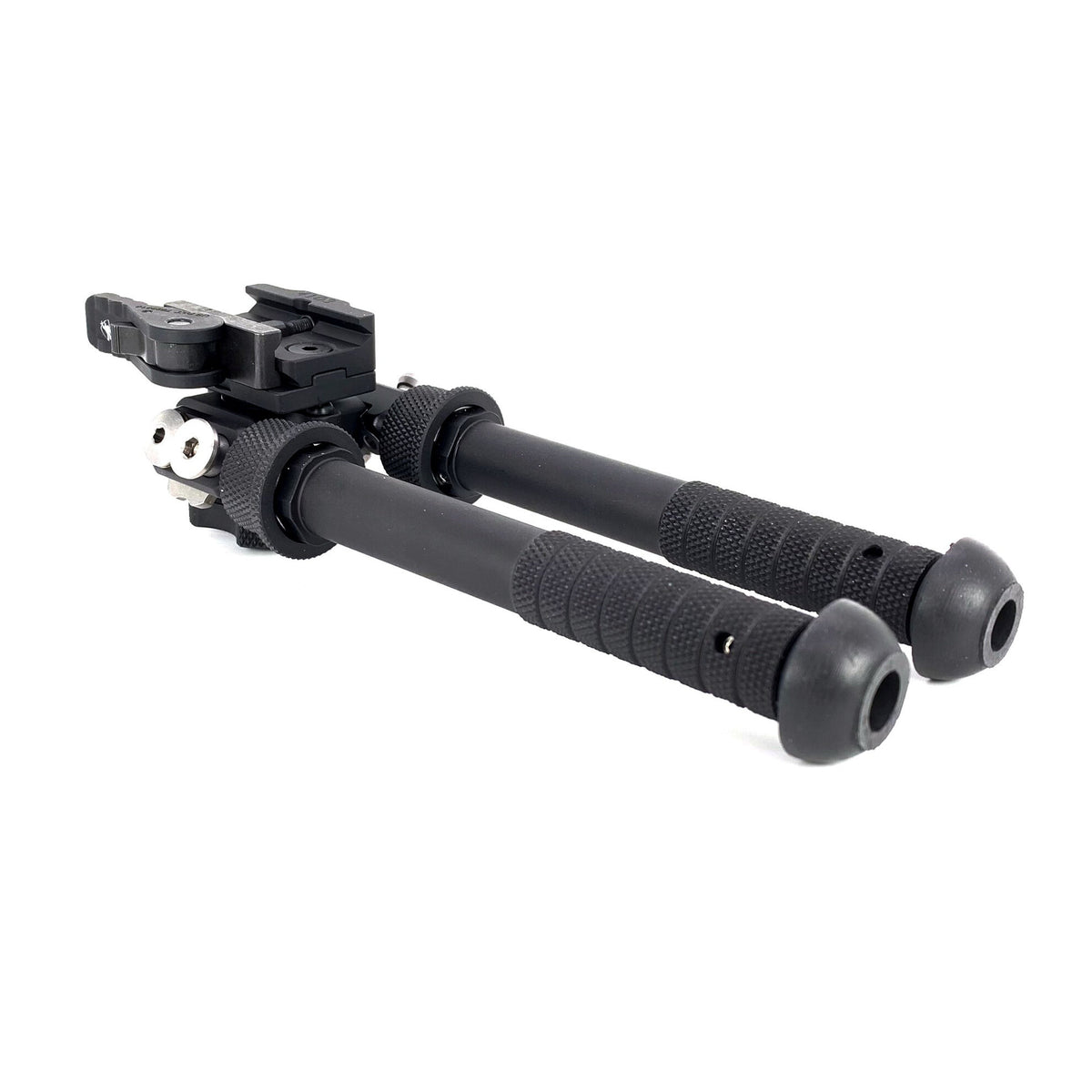 American Defense ADM-170-S bipod base fitting Atlas and Magpul bipods to a Picatinny rail