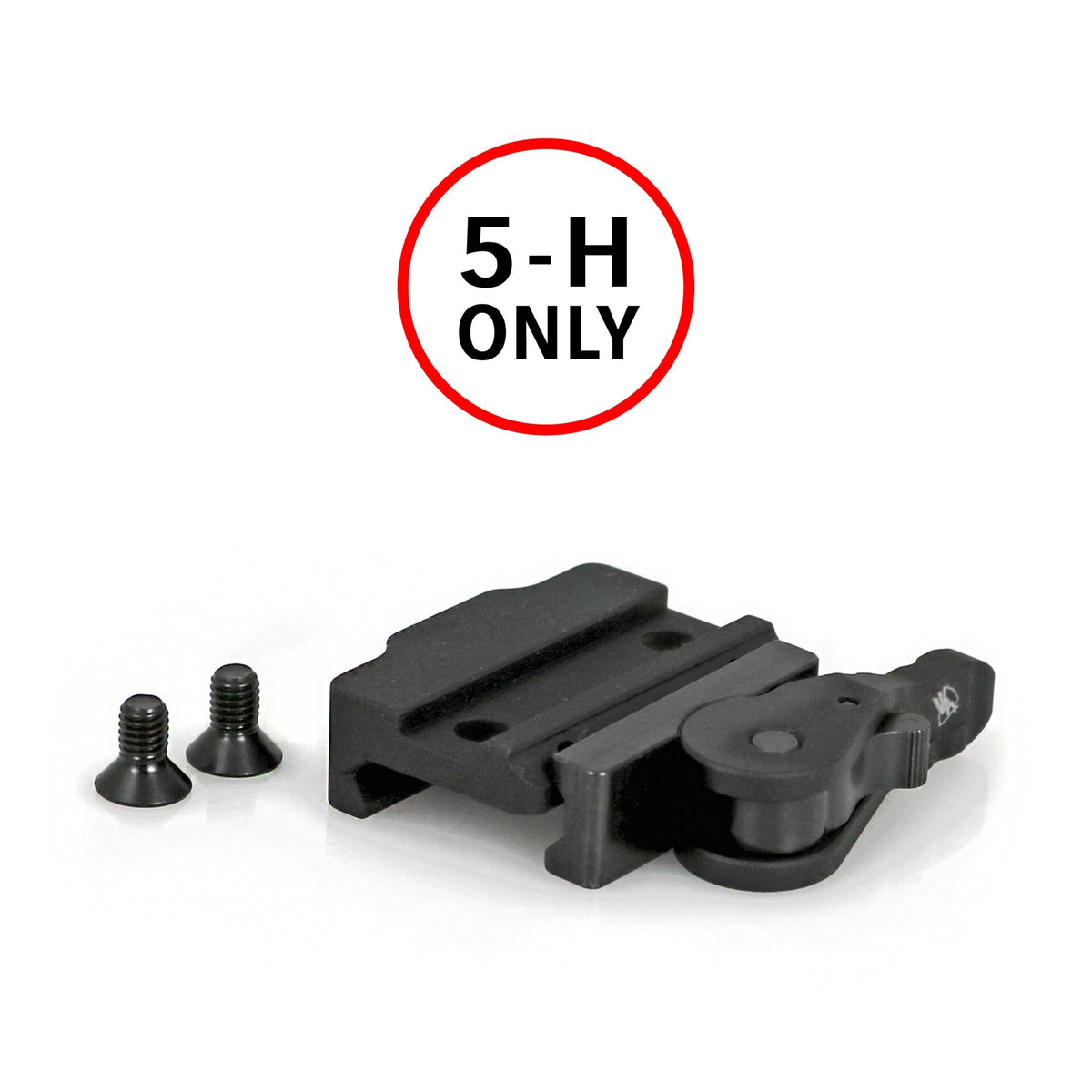 American Defense ADM 5-H lever mount for the Atlas 5-H bipod, a quick-detach Picatinny clamp