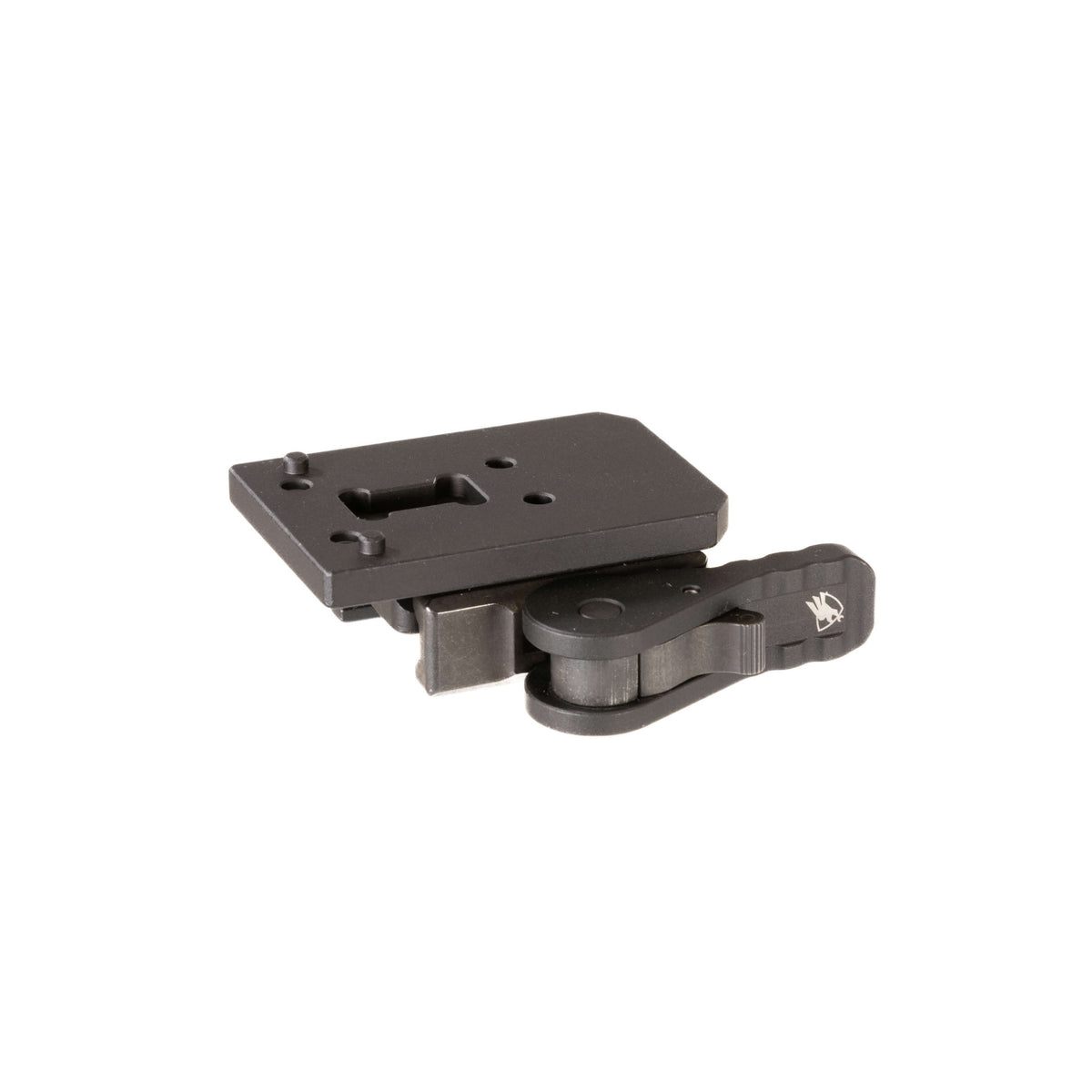 American Defense AD-AEMS-10-STD absolute co-witness mount with a standard quick-detach lever
