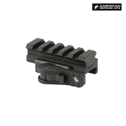 American Defense Picatinny Riser Quick Detach Mount - AD-170-VPG-5LUG-STD Rifle Scope Mount American Defense Mfg. 