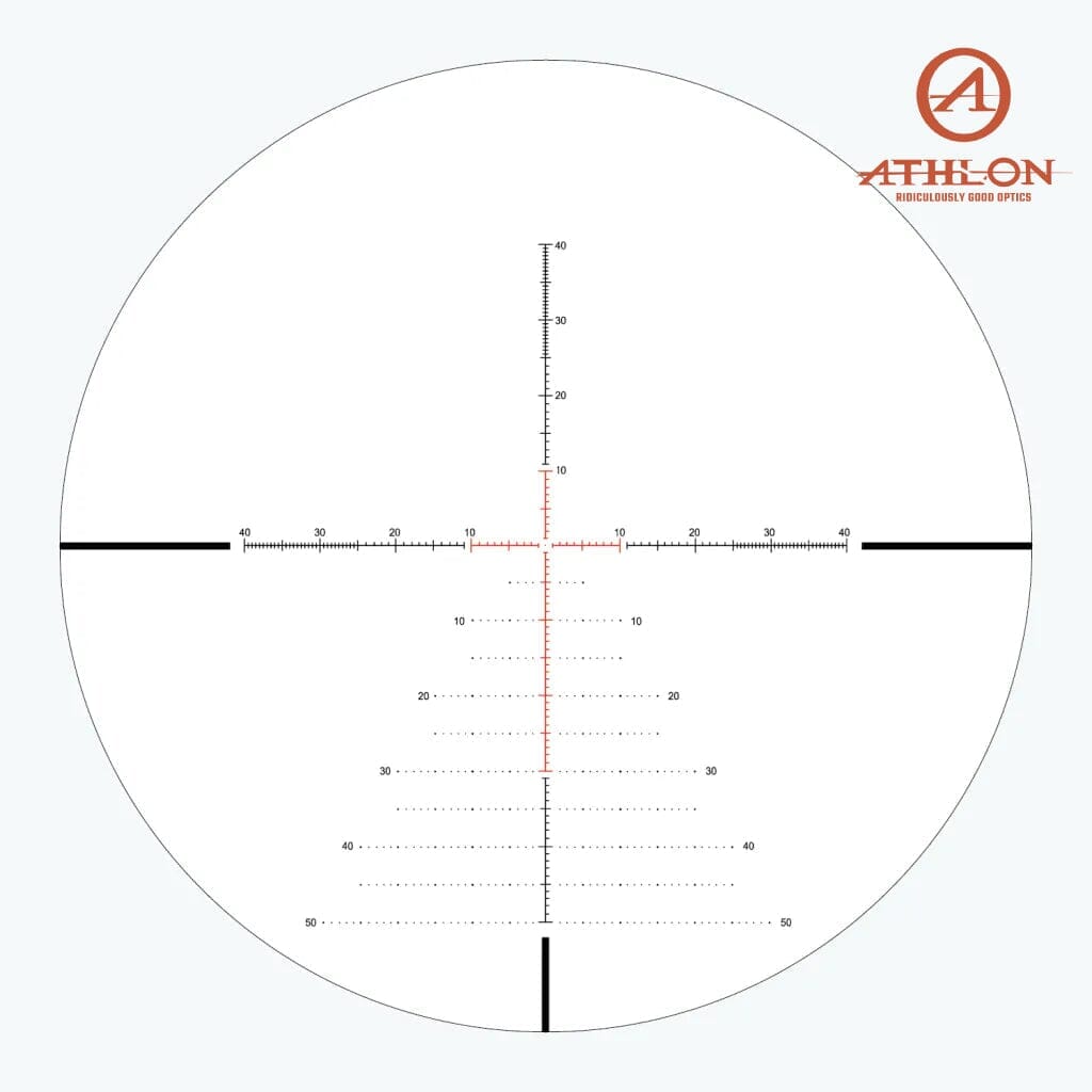 Athlon ARES ETR GEN 2 UHD 4.5-30×56 Rifle Scope APLR12 FFP IR MOA Reticle Rifle Scope Athlon Optics 