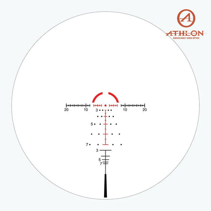 Athlon ARGOS BTR GEN3 1-8×24 Rifle Scope ATMR4 SFP IR MOA Reticle - 214073 Rifle Scope Athlon Optics 