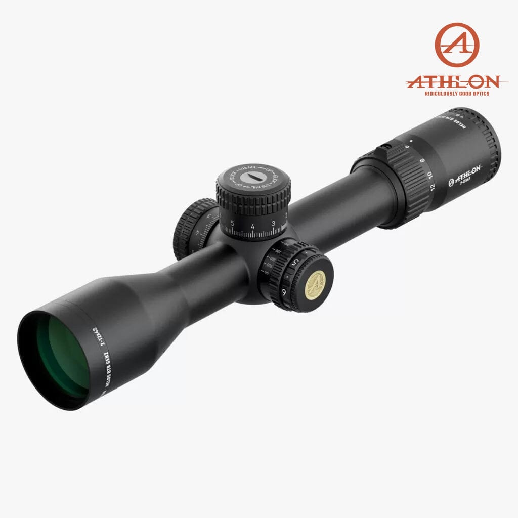 Athlon Helos BTR GEN2 2-12x42 Rifle Scope AHMR2 FFP IR MOA Reticle - Xtreme Tactical