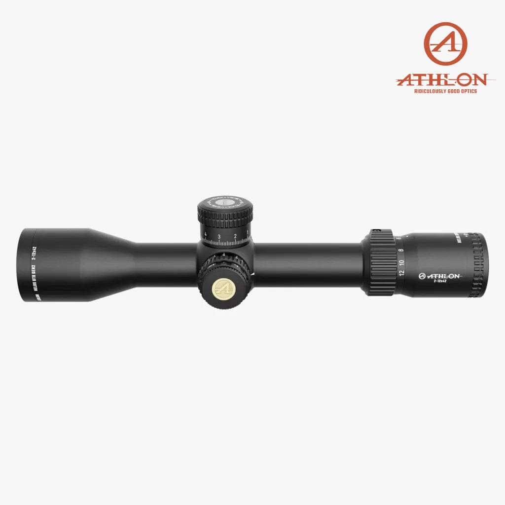 Athlon Helos BTR GEN2 2-12x42 Rifle Scope AHMR2 FFP IR MOA Reticle - Xtreme Tactical