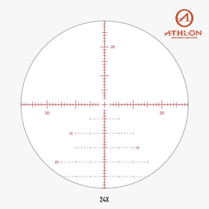 Athlon Helos BTR GEN2 6-24x56 Rifle Scope APLR6 FFP IR MOA Reticle - 214113 Rifle Scope Athlon Optics 