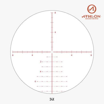 Athlon Helos BTR GEN2 6-24x56 Rifle Scope APRS6 FFP IR MIL Reticle - 214114 Rifle Scope Athlon Optics 