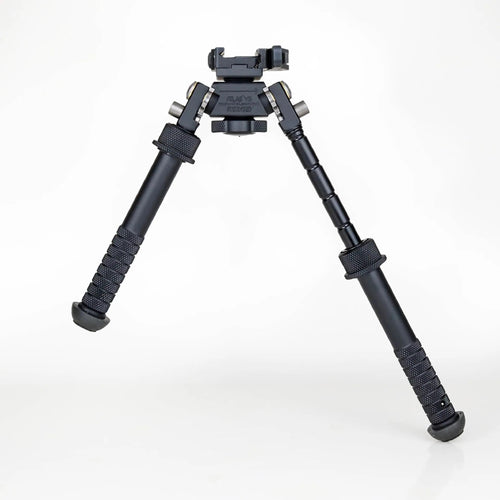 Atlas Bipod BT10-LW17 V8 bipod with an adjustable clamping nut for lever tension