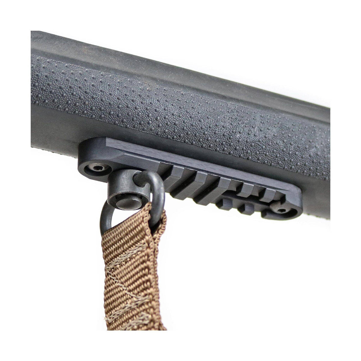 Atlas Bipod BT17 four inch 1913 Picatinny rail section for bipod mounting