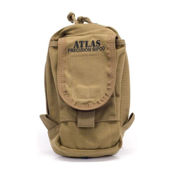 Atlas BT30-C bipod pouch in Coyote Brown for V8, standard PSR and CAL Atlas bipods