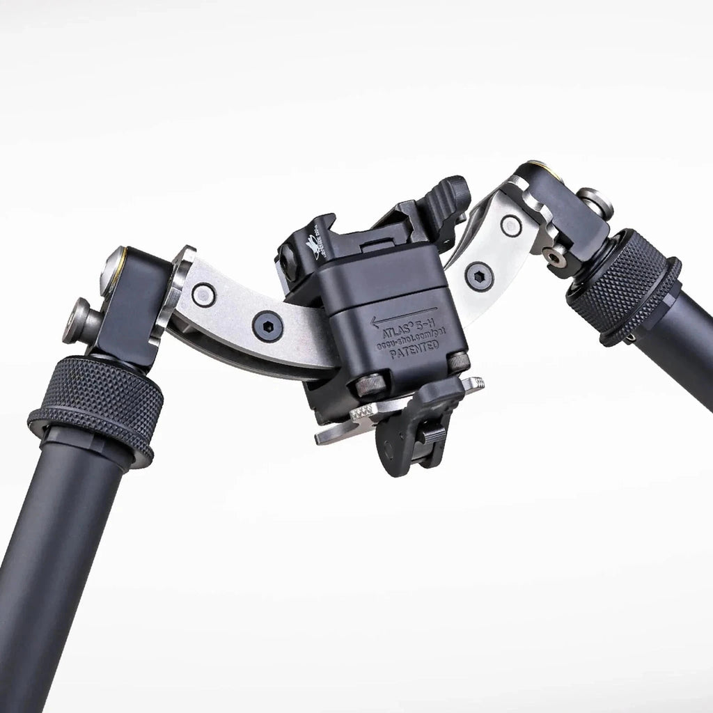 Atlas Bipod BT35-LW17 5-H with ADM-4103LA74 5-H Lever QD Mount Bipod B&T Industries 