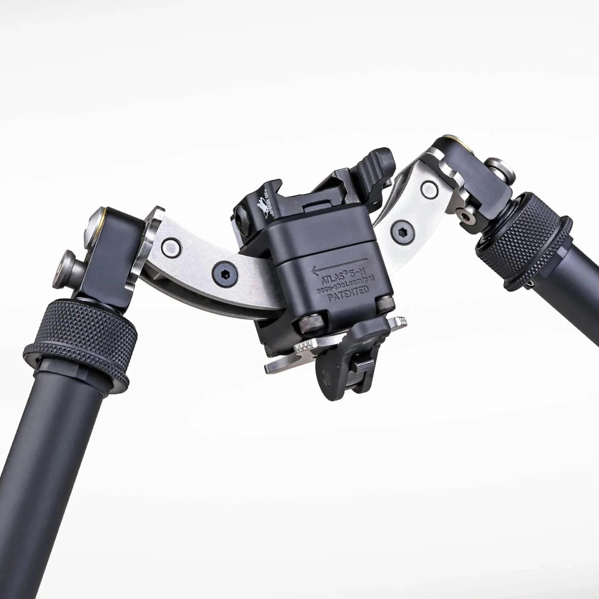 Atlas Bipod BT35-LW17 5-H with ADM-4103LA74 5-H Lever QD Mount Bipod B&T Industries 