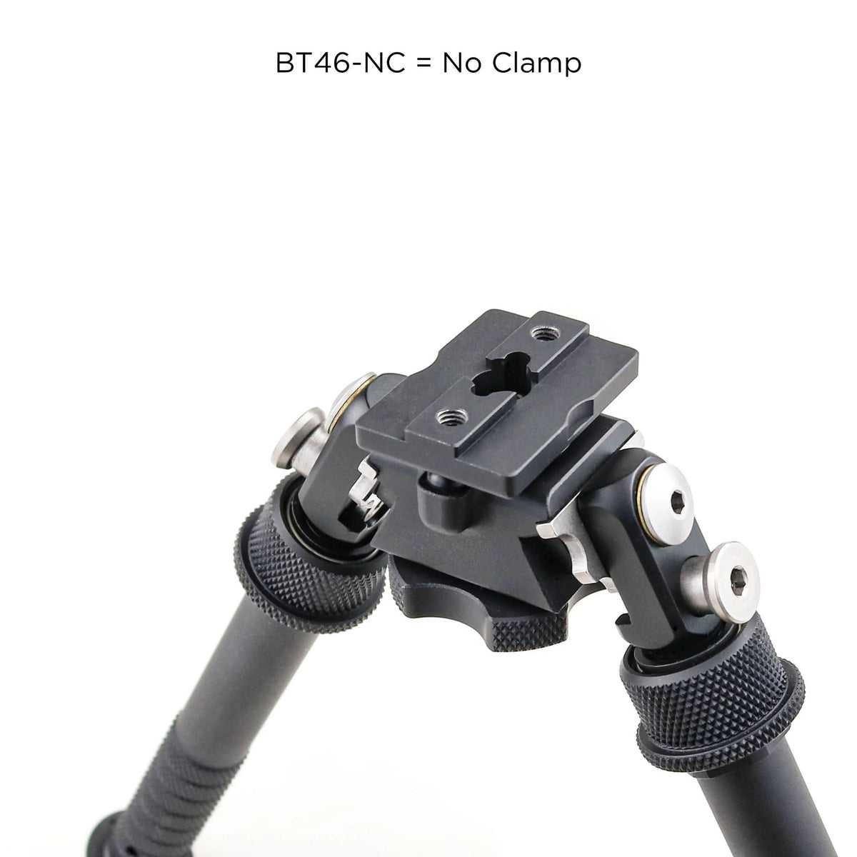 Atlas BT46-NC PSR bipod, No Clamp, taking Atlas quick-change feet and 3-inch leg extensions