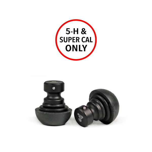 Atlas Bipod BT55 standard rubber feet, a replacement pair for 5-H and Super CAL bipods