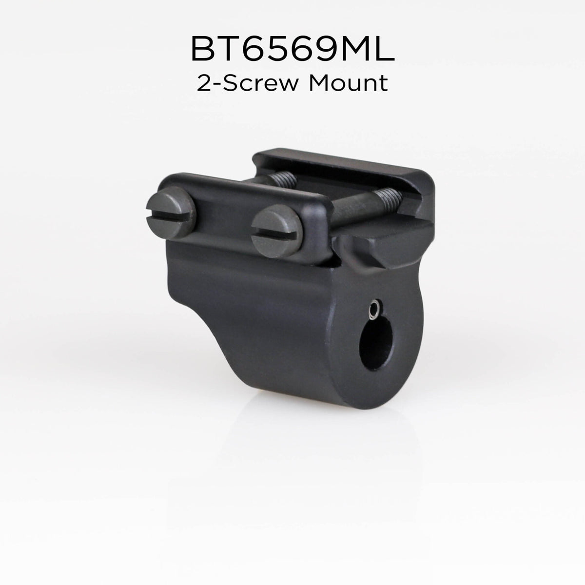 Atlas Bipod BT6569ML CAL mount alongside the earlier production CAL mount