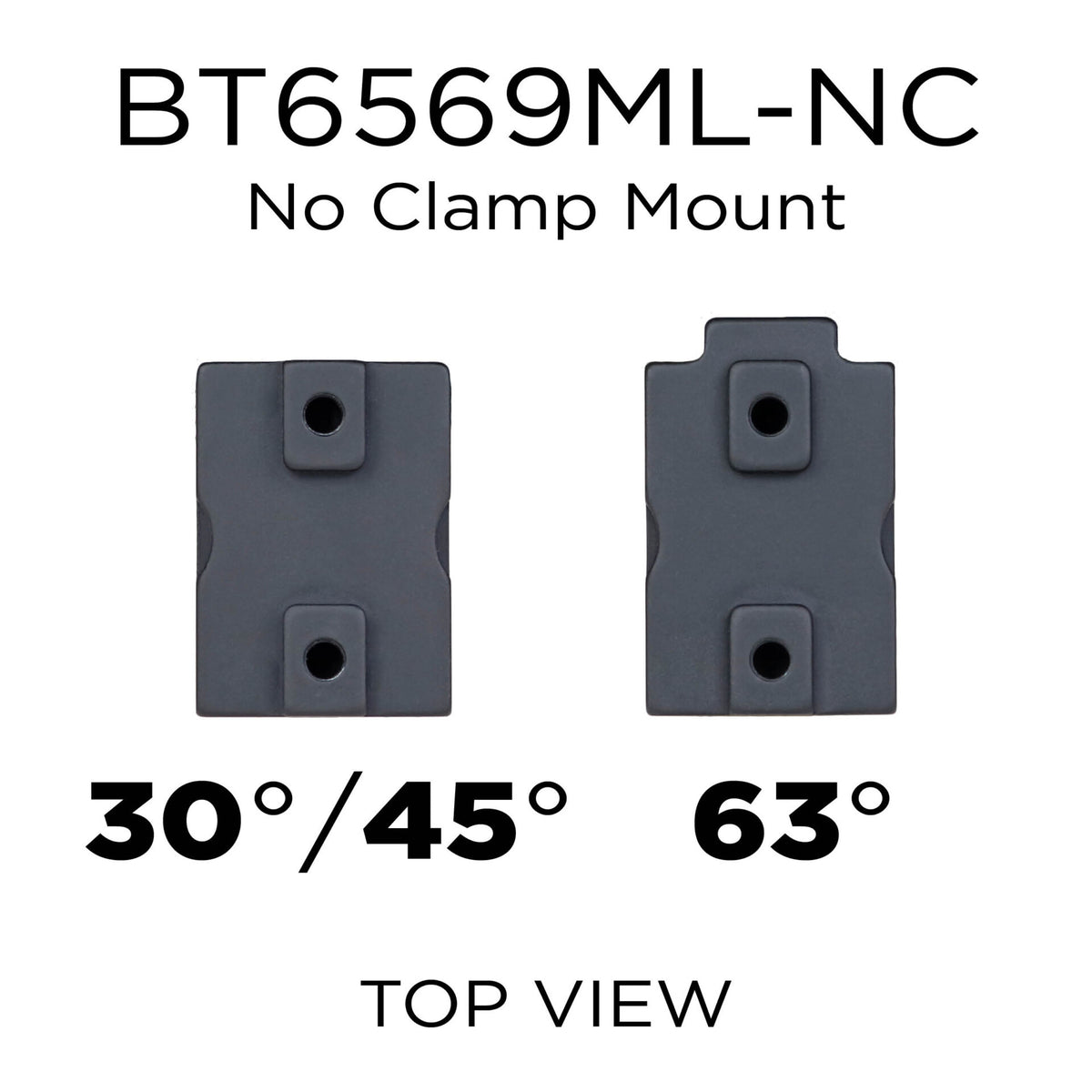 Atlas Bipod BT6569ML upgrade mount for BT65 and BT69 CAL series bipods