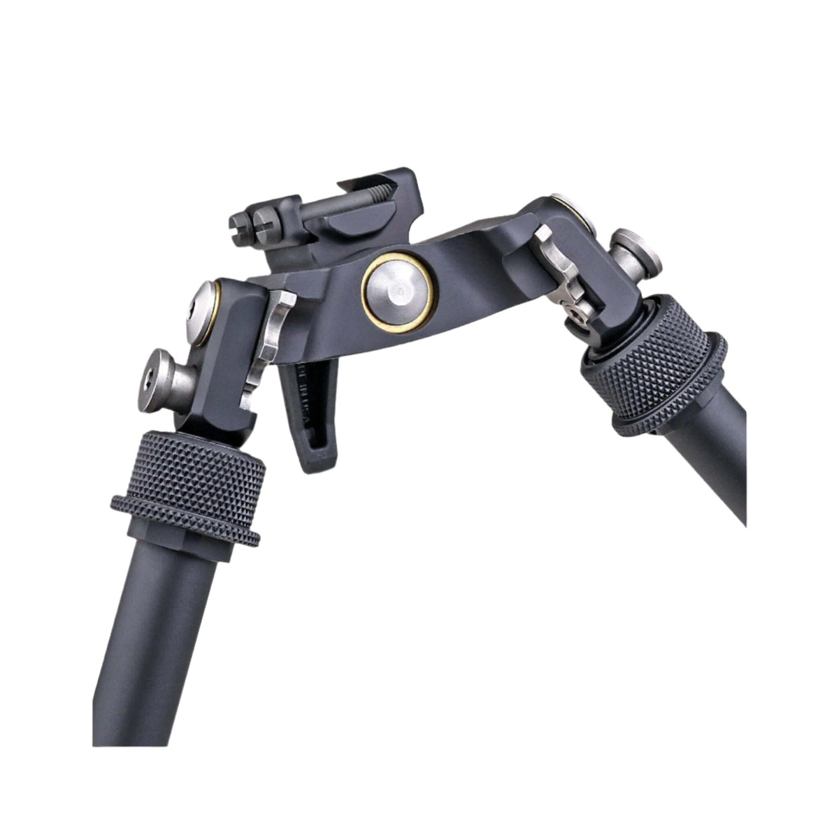 Atlas Bipod BT69 CAL Tall bipod with a two-screw Picatinny clamp mount