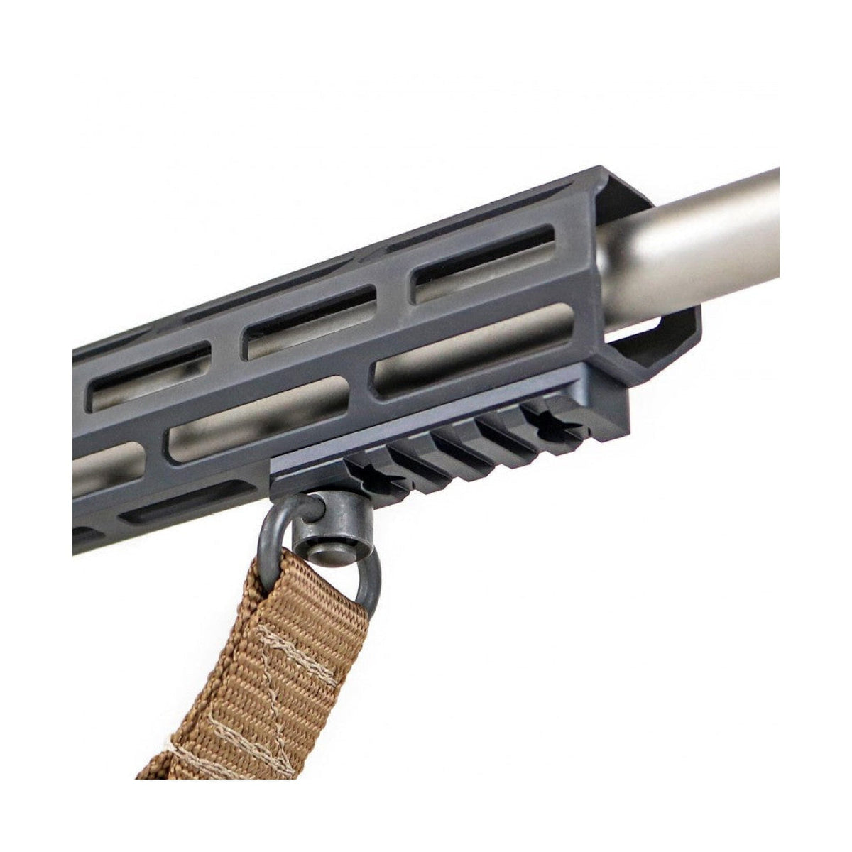 Atlas Bipod BT80 flush cup rail that bolts straight into an M-LOK handguard slot