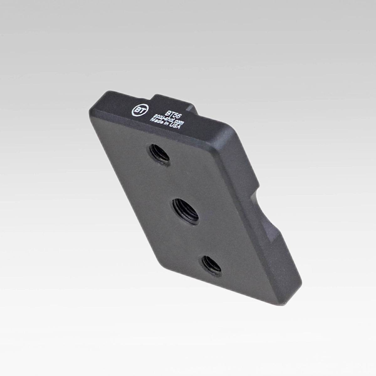 B&T Industries BT56LD adapter machined from 6061-T6 aluminium bar stock
