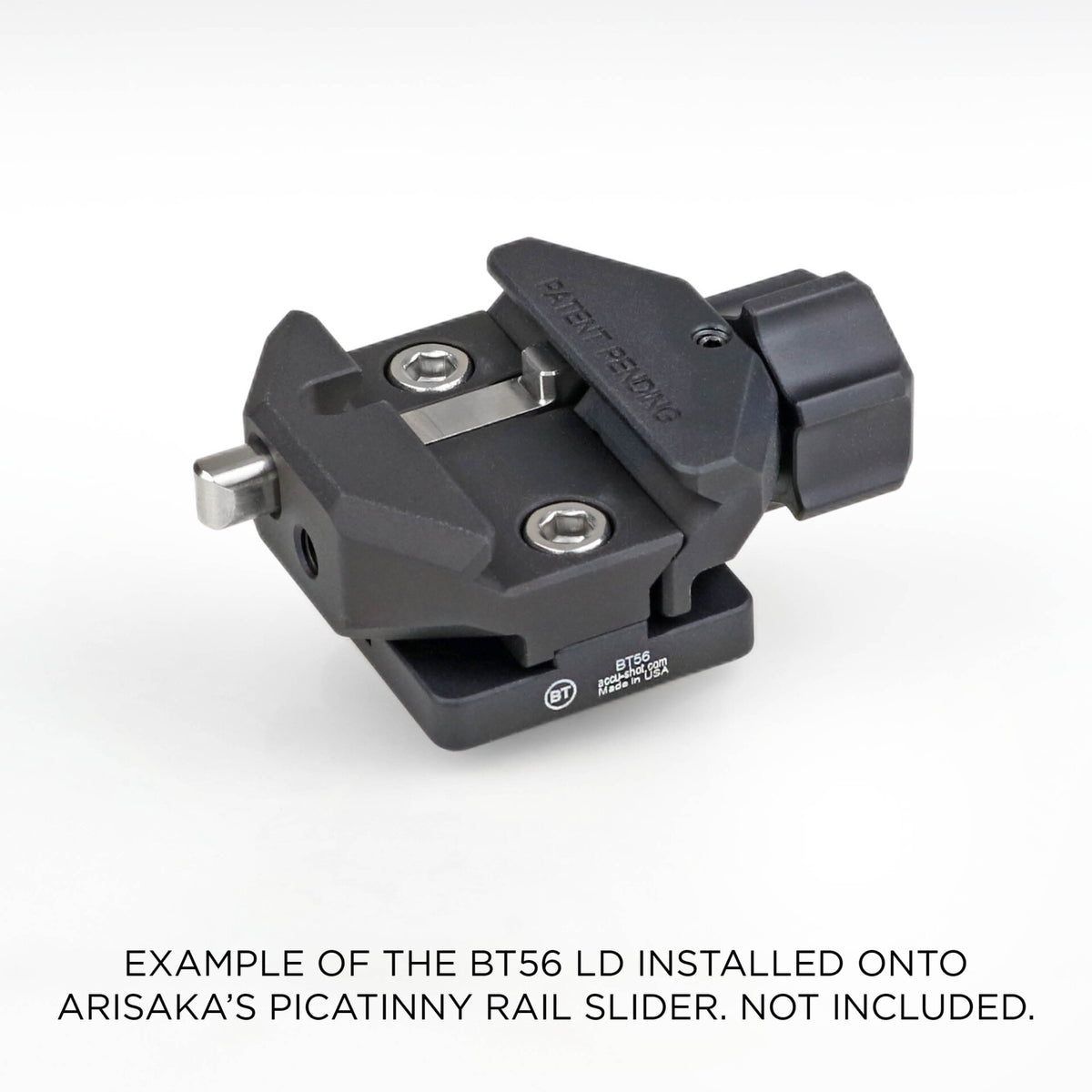 B&T Industries BT56LD threaded adapter for shooting sticks and camera tripods
