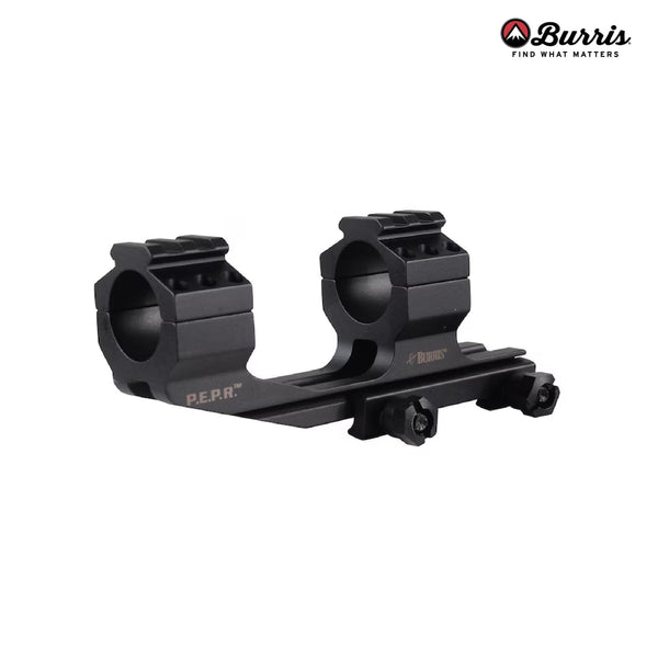 Burris AR-P.E.P.R. scope mount in 1 inch with a fixed Picatinny clamp and forward cantilever offset