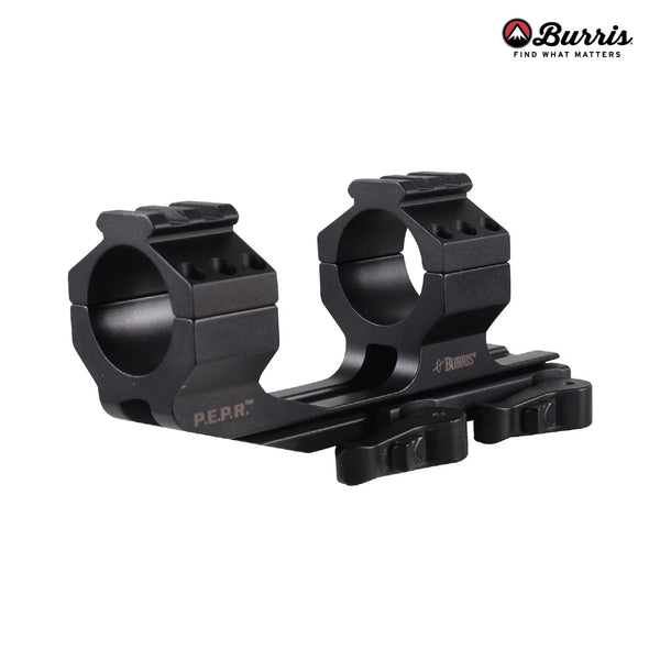 Burris AR-P.E.P.R. scope mount in 1 inch with a quick-detach Picatinny lever and forward cantilever offset
