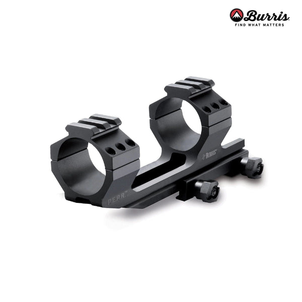 Burris AR-P.E.P.R. scope mount in 34mm with a fixed Picatinny clamp and forward cantilever offset