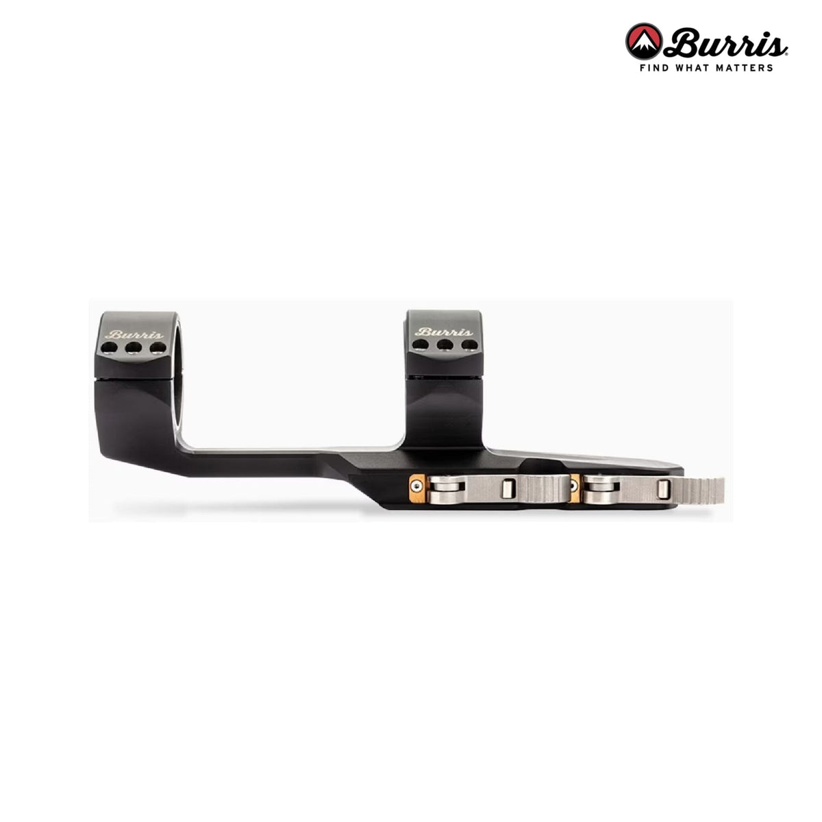 Burris AR-Signature P.E.P.R. 34mm QD scope mount with Pos-Align inserts for up to 40 MOA of elevation