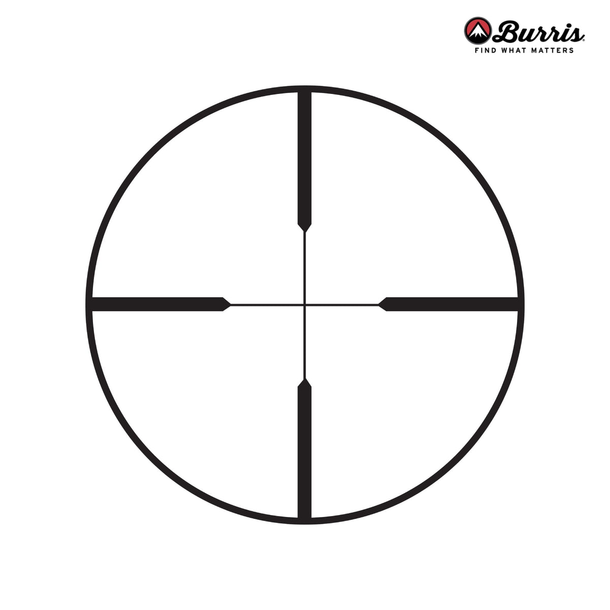 Burris 2-7x32mm handgun scope, Plex reticle, matte black with 2-7x variable magnification