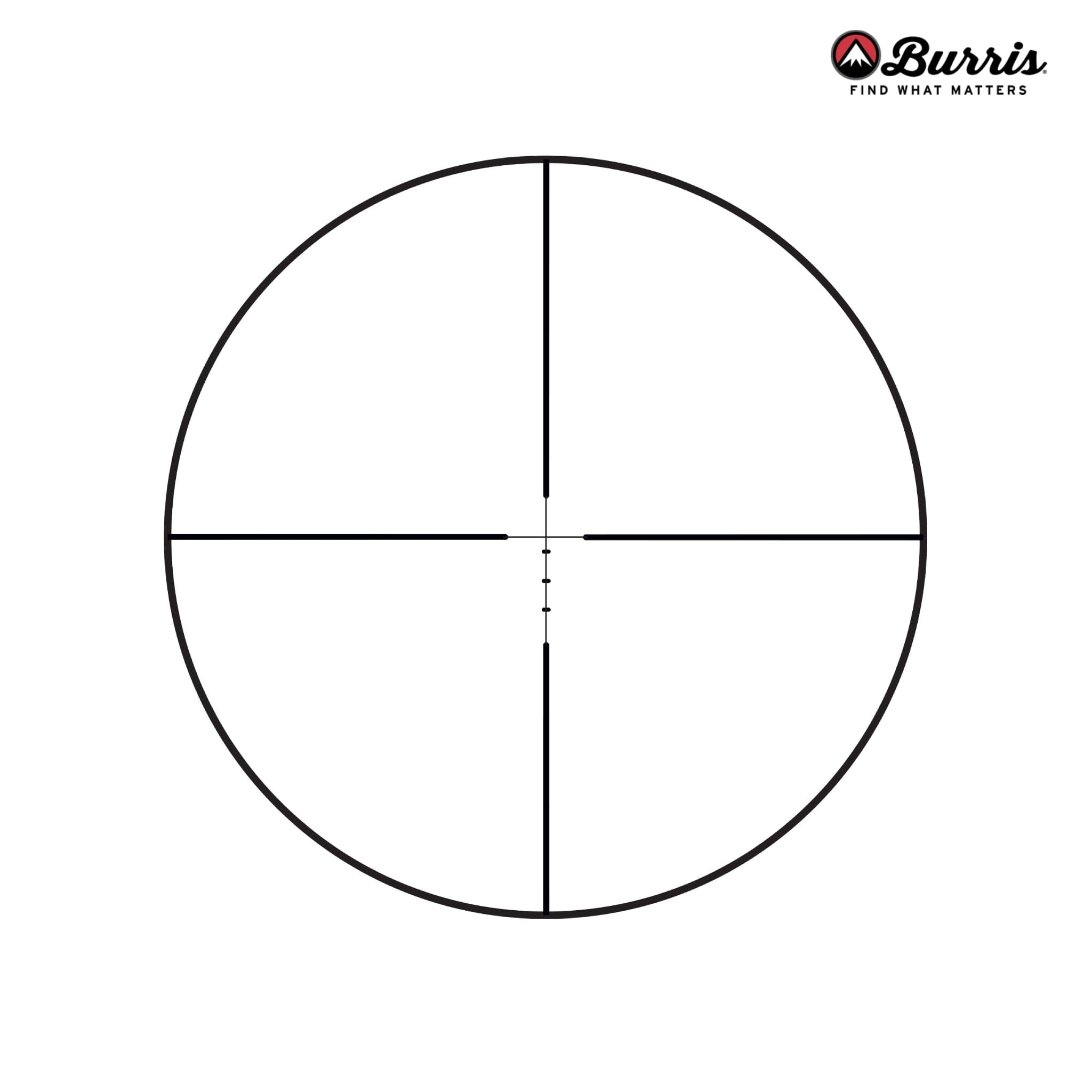 Burris Handgun Scope 2-7×32mm - Ballistic Plex Reticle - Matte Black Handgun Scope Burris 