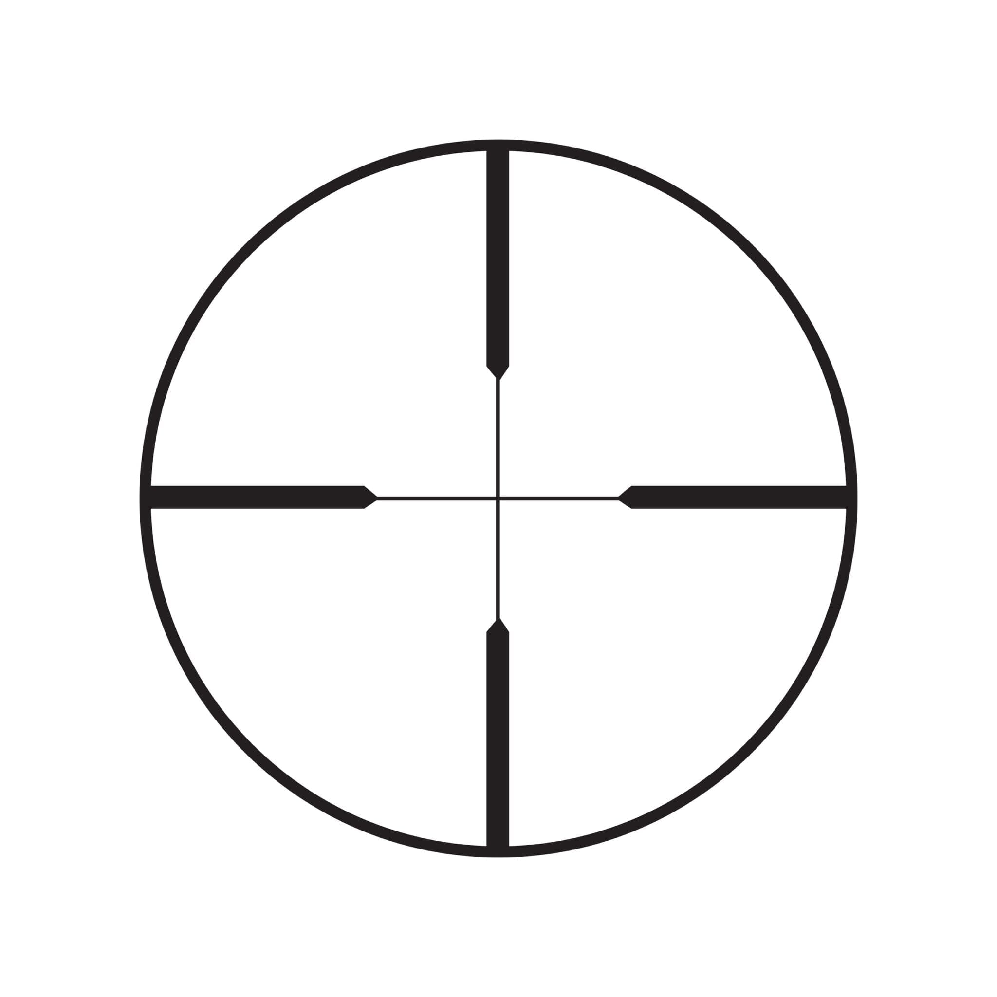Burris Handgun Scope 2x20 - Plex Reticle - Nickel Handgun Scope Burris 