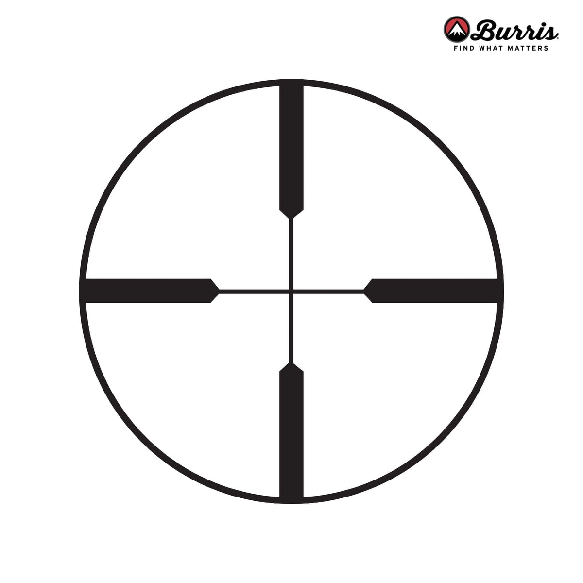 Burris Scout 2.75x20 rifle scope with a 1 inch main tube and Hi-Lume multicoated lenses
