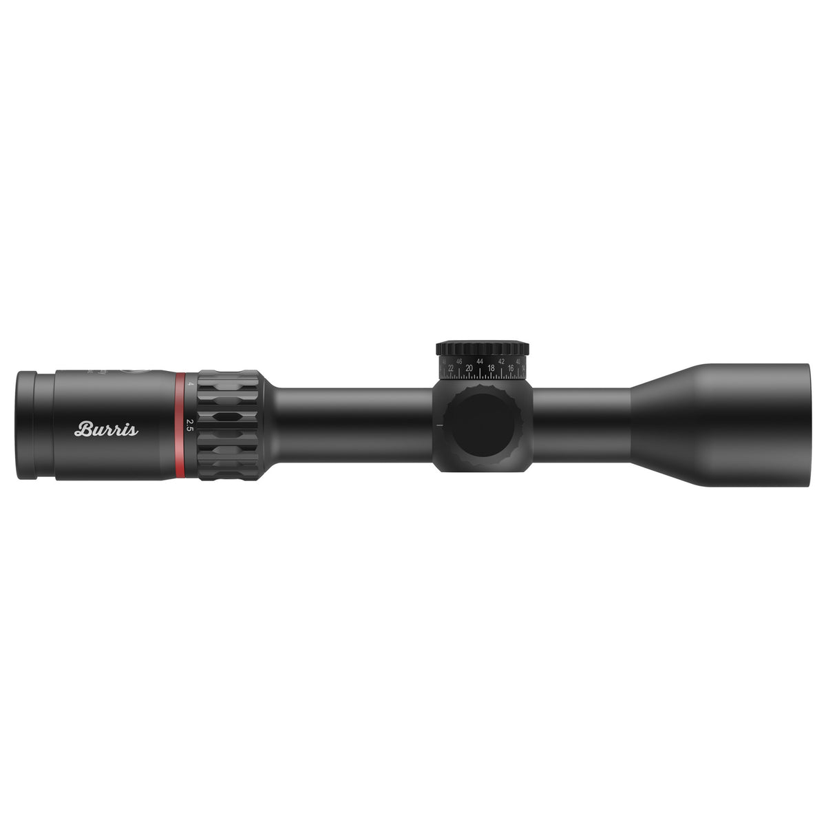 Burris Veracity 2.5-12x42 rifle scope with a second focal plane reticle that holds a constant size