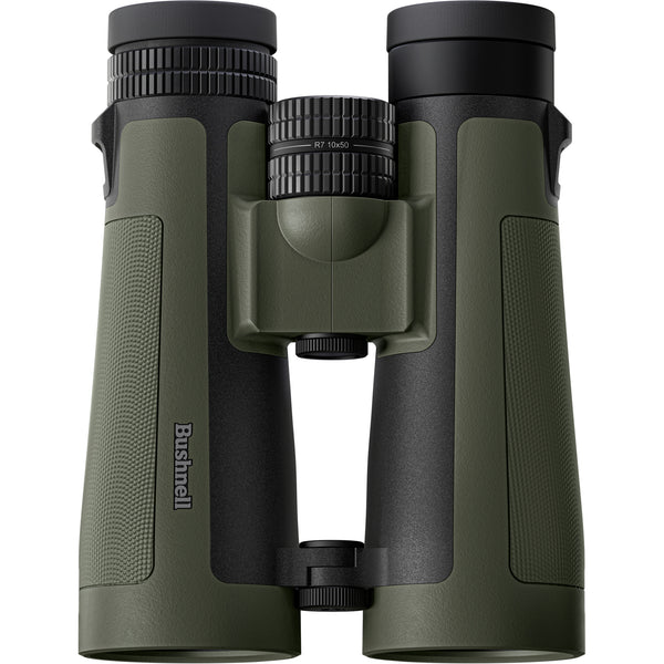 Bushnell R7 10x50 binoculars with ED Prime glass and a roof-prism body